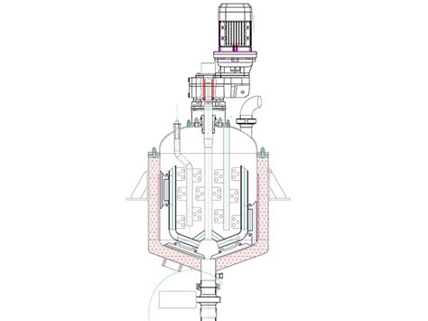 50 Ltr Stainless Jacketed Process Tank with Scraped Surface Mixer ...