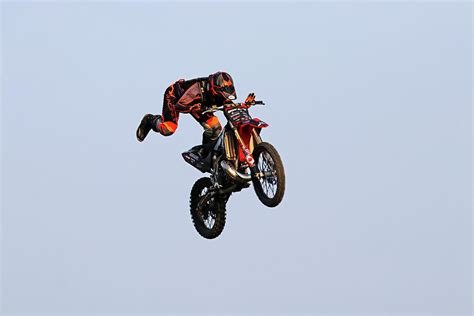 Dirt Bike Stunts - In The Air XXIV Photograph by Debbie Oppermann ...