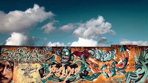 city, Sky, Berlin, Berlin wall, Graffiti Wallpapers HD / Desktop and ...