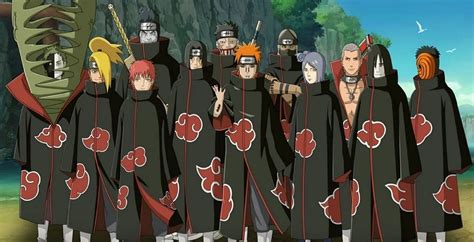 Naruto Akatsuki Members