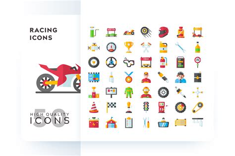 Racing Icon Graphic by Goodware.Std · Creative Fabrica