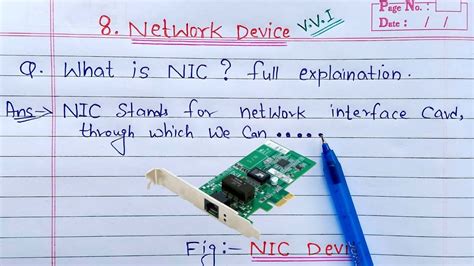 What is NIC? full Explanation | Computer Networking - YouTube