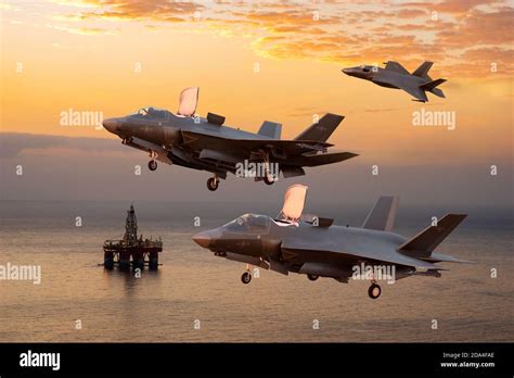 Lockheed Martin F-35 c approaching for landing on an aircraft carrier ...