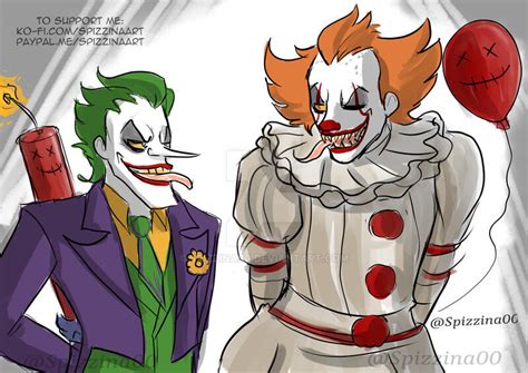 ArtStation - Joker and Pennywise