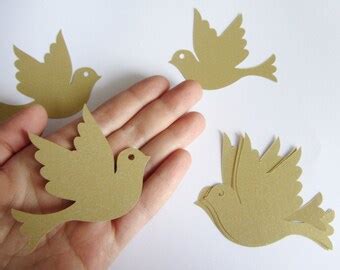 Items similar to Wedding Garland, Paper dove garland, birds garland ...