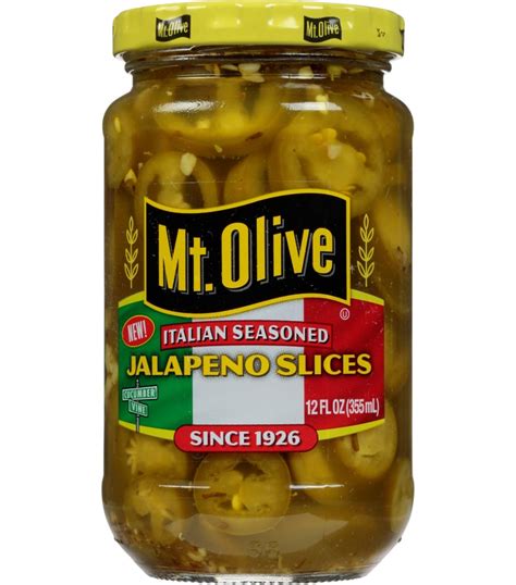 Italian Seasoned Jalapeño Slices | Great For Subs, Pizza & more