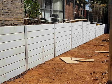 Concrete Sleeper Retaining Wall Company | Contractors | Installers ...