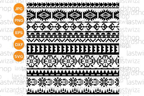 Aztec Pattern Svg, Southwest Aztec Svg Graphic by Lastwizard Shop ...