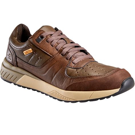 Zapatillas Caminar Skechers Perlantes Hombre Marrón Skechers | Decathlon