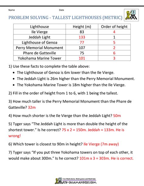 Systems Word Problems Worksheet - Wordworksheet.com