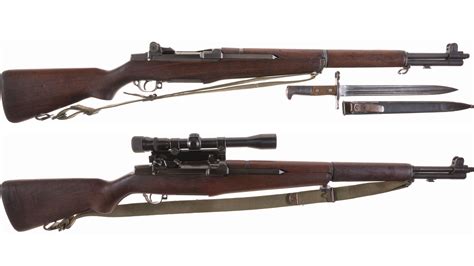 Two U.S. M1 Garand Semi-Automatic Rifles | Rock Island Auction