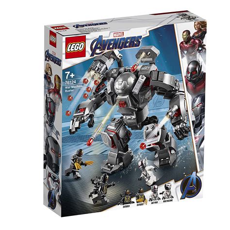 LEGO Avengers Endgame 76124 War Machine Buster 2 - The Brothers Brick ...