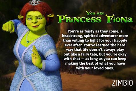 Which 'Shrek' Character Are You? | Princess fiona, Shrek character ...