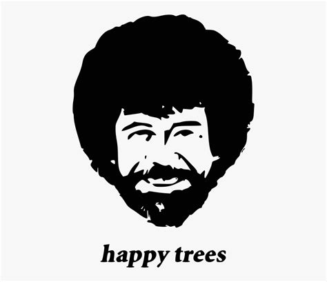 Bob Ross Happy Trees - Bob Ross Pop Art , Free Transparent Clipart ...