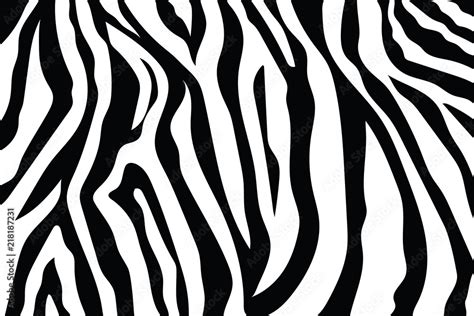 Zebra Stripes Background