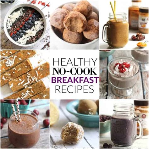 Healthy Vegan No-Cook Breakfast Recipes - Hummusapien