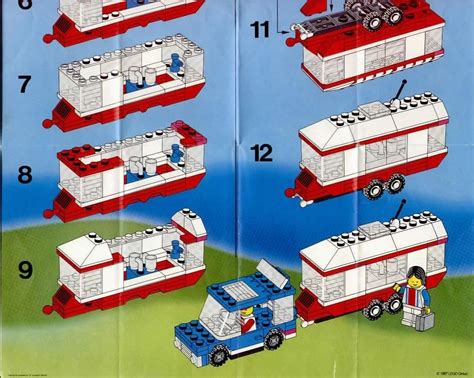 LEGO Vacation Camper Instructions 6590, City | Lego instructions, Lego ...