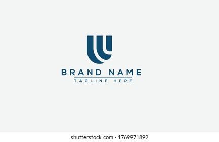 Ul Logo Design Template Vector Graphic Stock Vector (Royalty Free ...