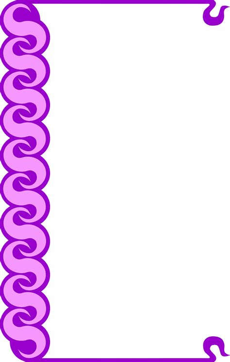 Purple Swirl Border | Wallpapers Gallery