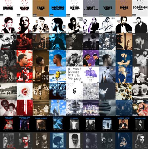 Every Drake album cover in the style of every Drake album cover. My IG ...