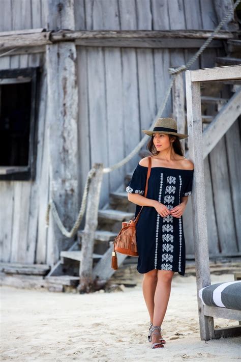 A Cute Outfit for a Beach Vacation in Mexico