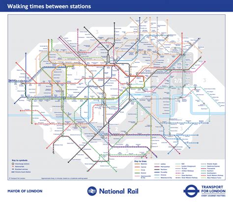 Walking Tube Map – Extended – Mapping London