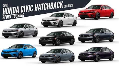 Honda Civic 2022 Sedan Colors