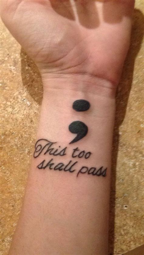 Semicolon Wrist Tattoo Designs, Ideas and Meaning | Tattoos For You