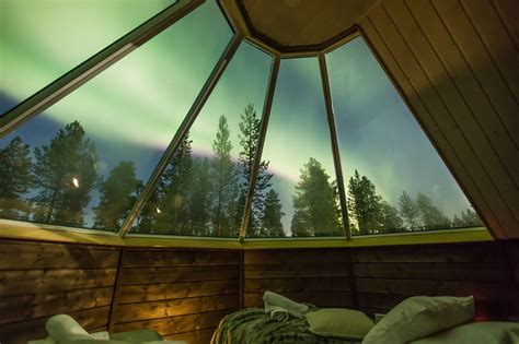 Aurora glass cabins Finland — secret-travel.guide