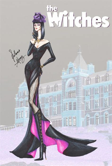 The witches - Grand High Witch | Fashion illustration, Fashion drawing ...