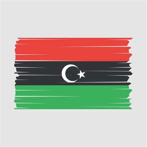 Libya Flag Vector 21842136 Vector Art at Vecteezy