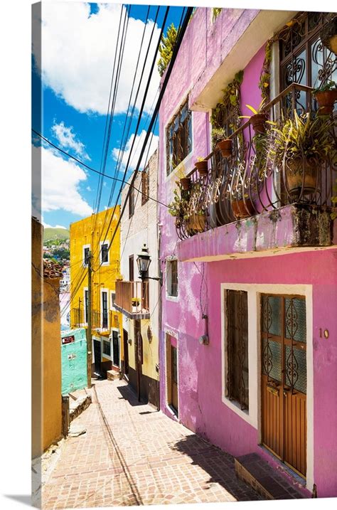 Guanajuato, Colorful Street Wall Art, Canvas Prints, Framed Prints ...