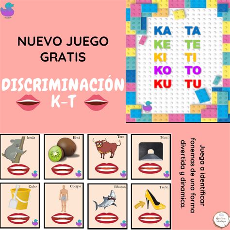 JUEGO DISCRIMINACIÓN K-T – Orientación Psicológica