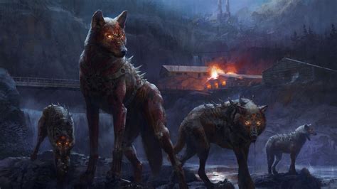 1366x768 Resolution Wolf Pack 1366x768 Resolution Wallpaper ...