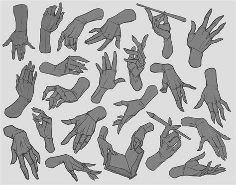 Hand Studies | Hand drawing reference, Figure drawing reference, Body ...