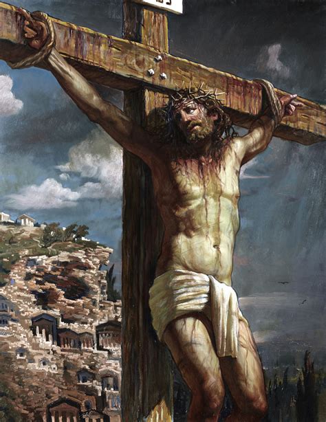 Crucifixion of Jesus Christ., 2015, 50×70 cm by Sushienok64 @ mail.ru ...