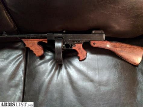 ARMSLIST - For Sale: Thompson gun replica...non firing