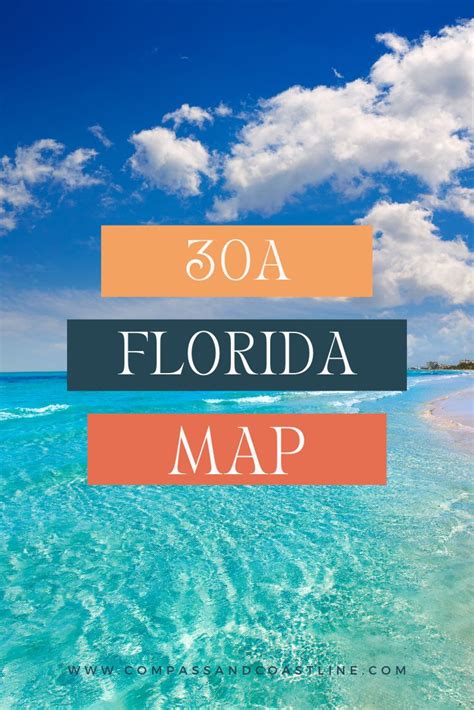 30A Florida Map (and things to do!) | 30a florida, Florida vacation ...