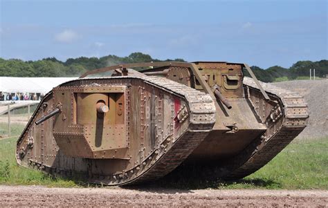 British Mk IV Male WW I Tank - replica made for the motion picture ...