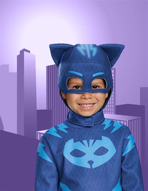 PJ Masks Costumes: Catboy, Owlette & Gekko - HalloweenCostumes.com