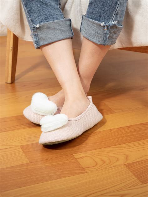 2 Pair Indoor Slippers House Shoes for Women, Girl Cute Home Slippers ...