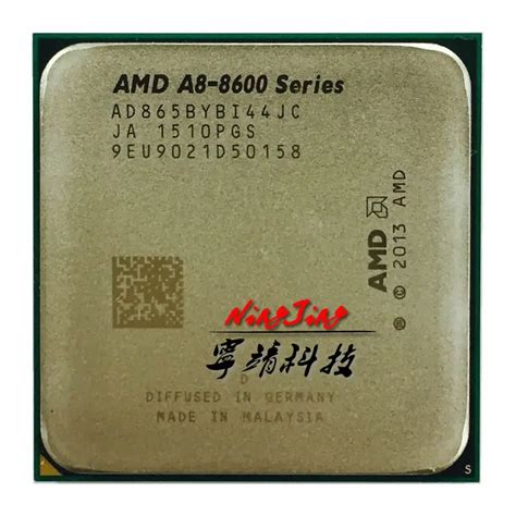 AMD A8 Series A8 8650 A8 8650 3.2 GHz Quad Core CPU Processor ...