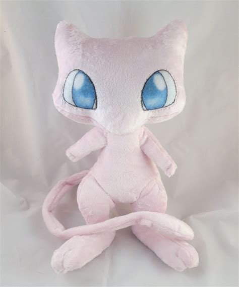 SALE FREE SHIPPING Pokemon Mew Handmade Plushie by dollphinwing