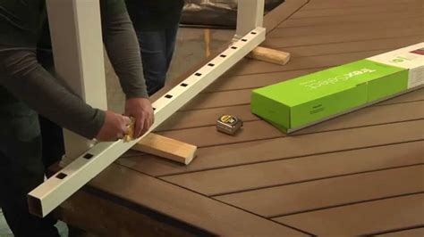 How to Install Trex Select Deck Railing, Posts & Balusters | Trex ...