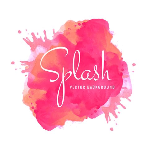 Splash Vector Art, Icons, and Graphics for Free Download