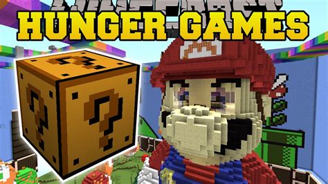 Minecraft: SUPER MARIO HUNGER GAMES - Lucky Block Mod - Modded Mini ...