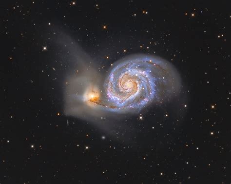 Don’t miss out on Messier 51, the wonderful Whirlpool Galaxy ...