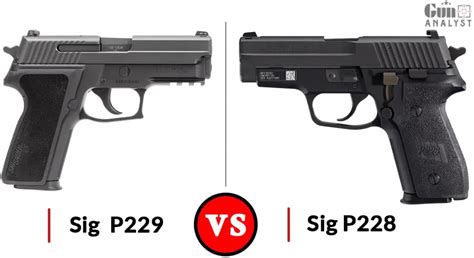 Sig P228 vs P229: What Sets These Two Firearms Apart? – GunAnalyst