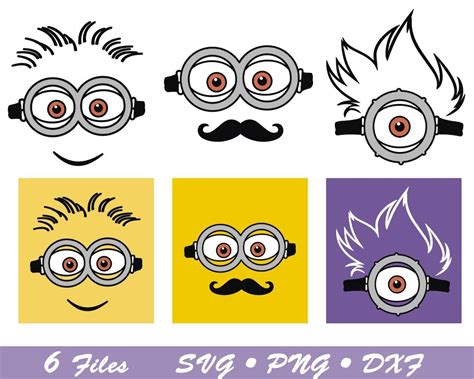 Minions Face svg Birthday Svg Family Birthday Party png - Etsy México