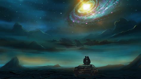 HD Artistic Love Galaxy Art Wallpaper, HD Artist 4K Wallpapers, Images ...